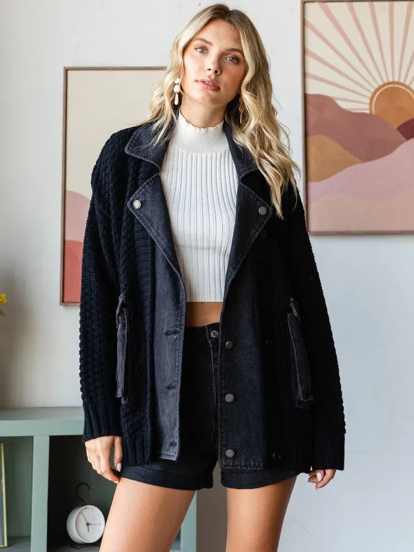 The Weekend denim jacket (more colors) sold by paper doll product image thumbnail 3