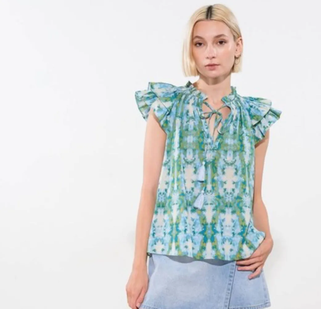 Genevieve blouse sold by paper doll product image thumbnail 3