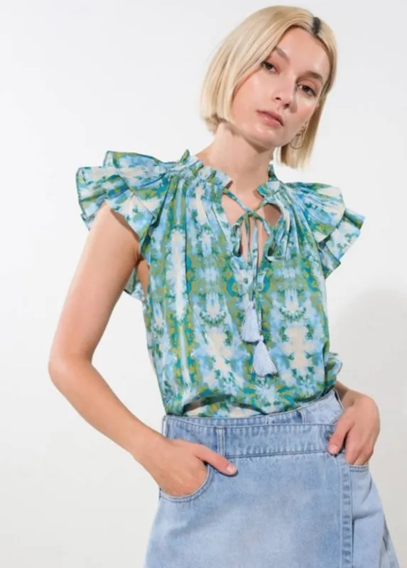 Genevieve blouse made by Flying Tomato