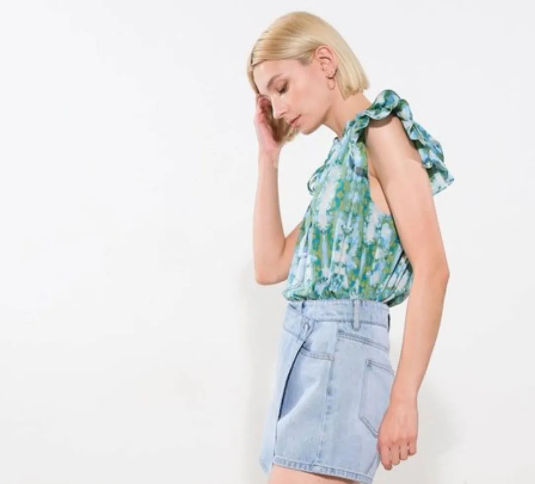 Genevieve blouse sold by paper doll product image thumbnail 5