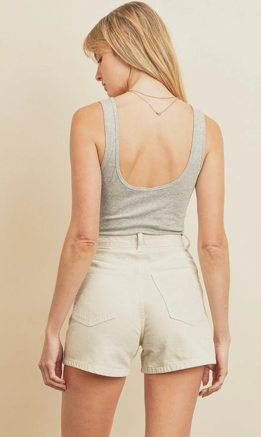 The Deep scoop bodysuit sold by paper doll product image thumbnail 2