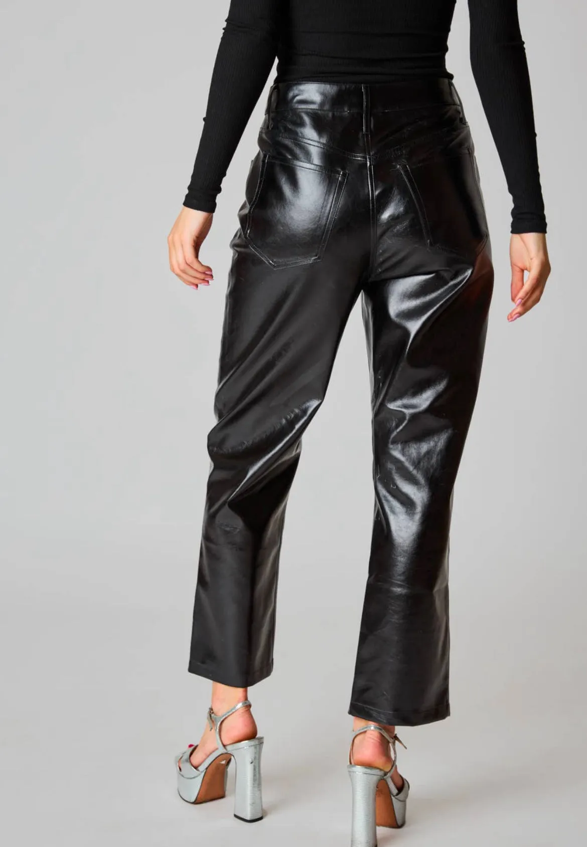 Travolta patent pant sold by paper doll product image thumbnail 2
