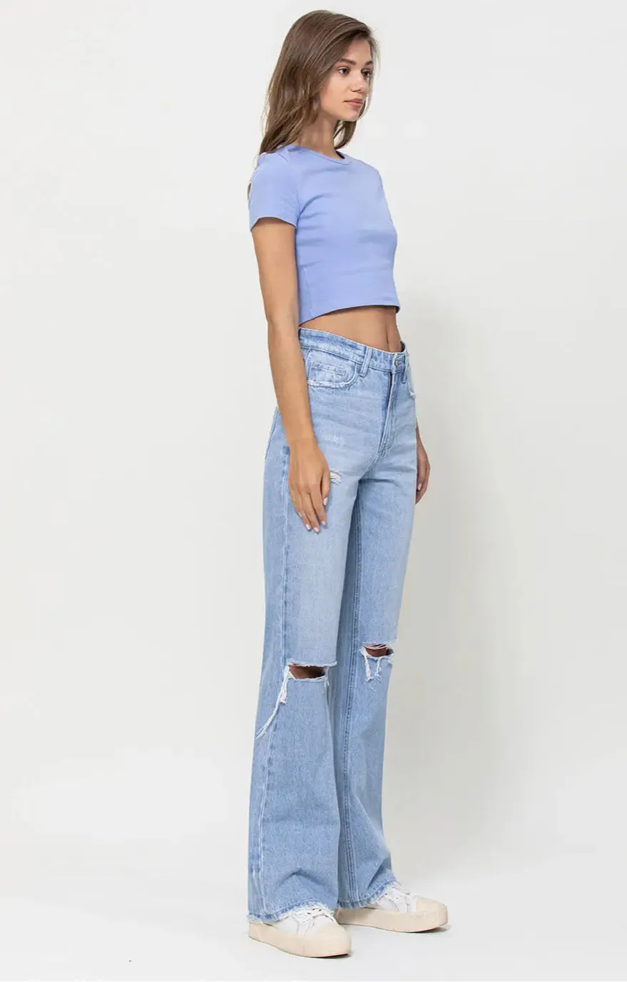 90’s vintage flare jeans sold by paper doll product image thumbnail 2