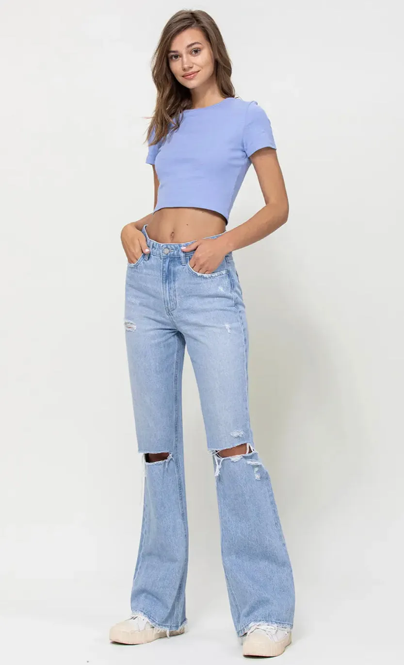 90’s vintage flare jeans sold by paper doll product image thumbnail 4