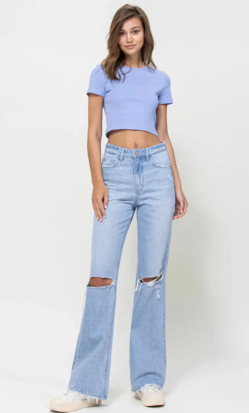 90’s vintage flare jeans sold by paper doll product image thumbnail 3