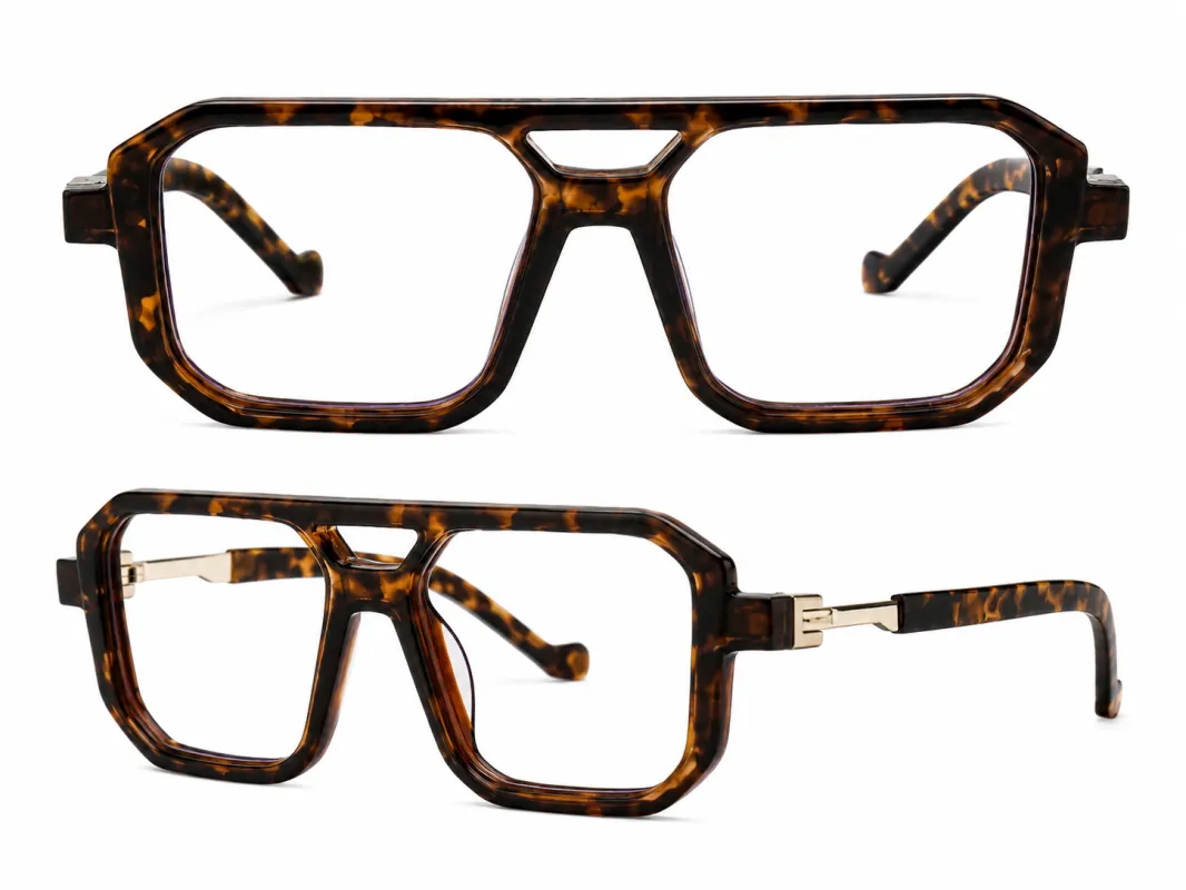The studious blue light glasses made by paper doll