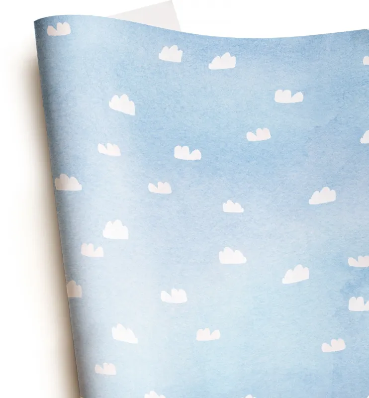 Clouds Flat Wrap sold by Paper Source