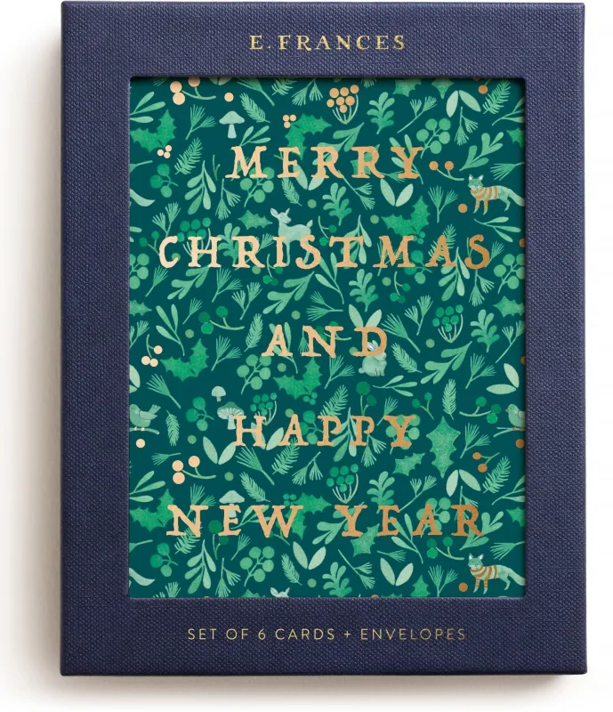 Winter Forest Holiday Boxed Set of 6 sold by Paper Source