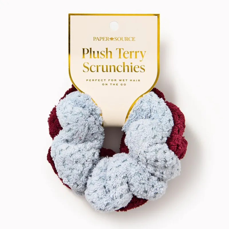 Towel Scrunchies -Set of 2 sold by Paper Source