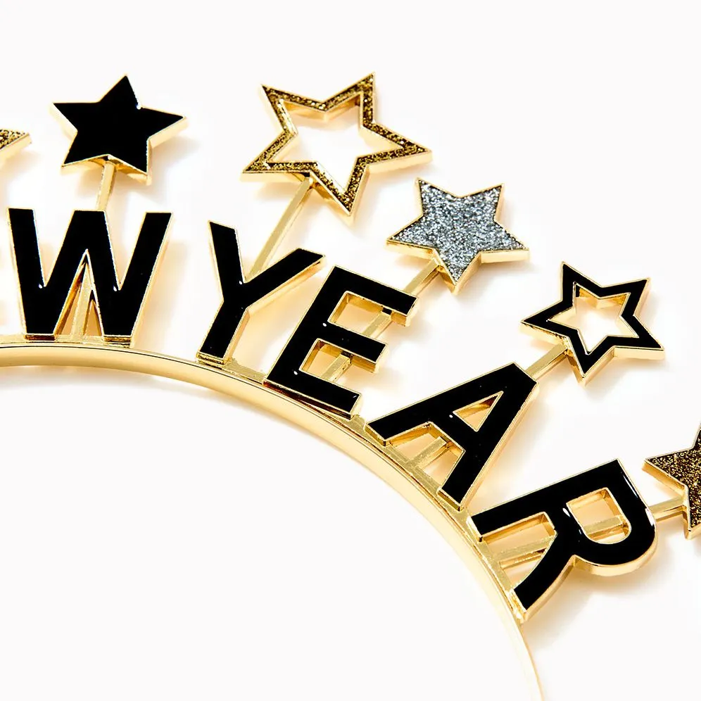 New Year Enamel Headband sold by Paper Source product image thumbnail 2