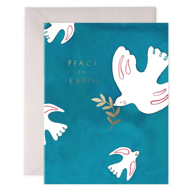 Peace Doves Holiday Card made by Paper Source
