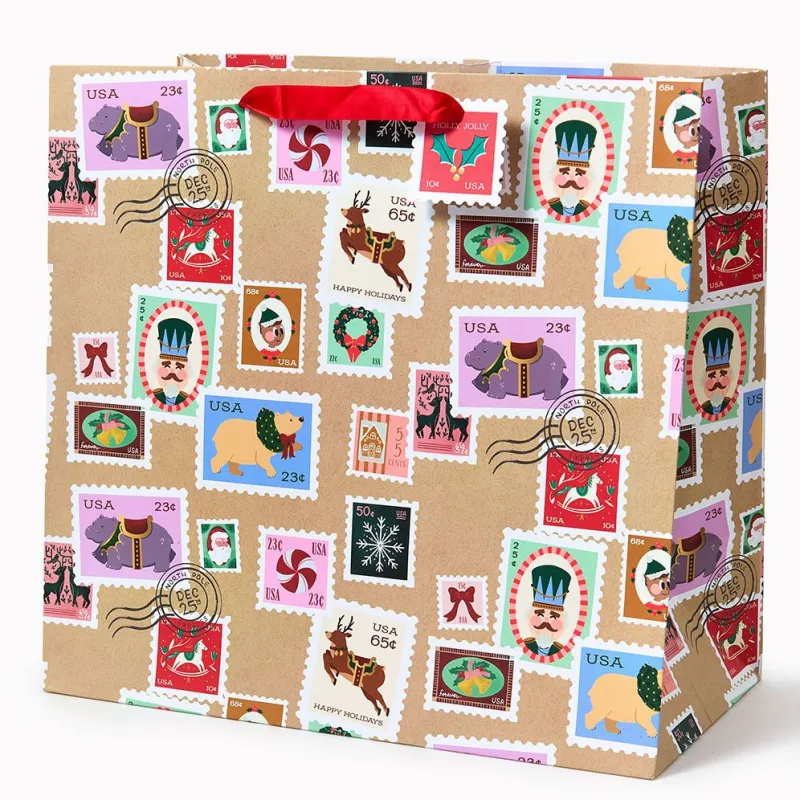 Santa Mail Large Gift Bag sold by Paper Source