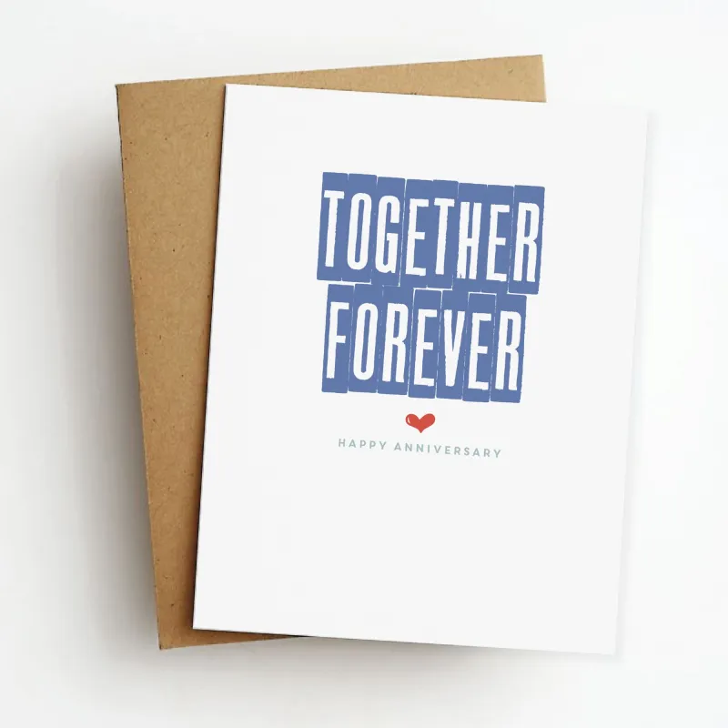 ANNIV Together Forever sold by Paper Source