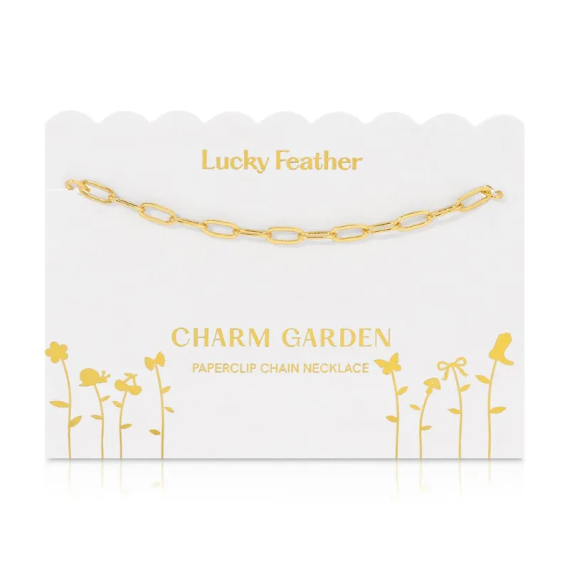 Charm Garden - PaperClip Chain- Gold sold by Paper Source