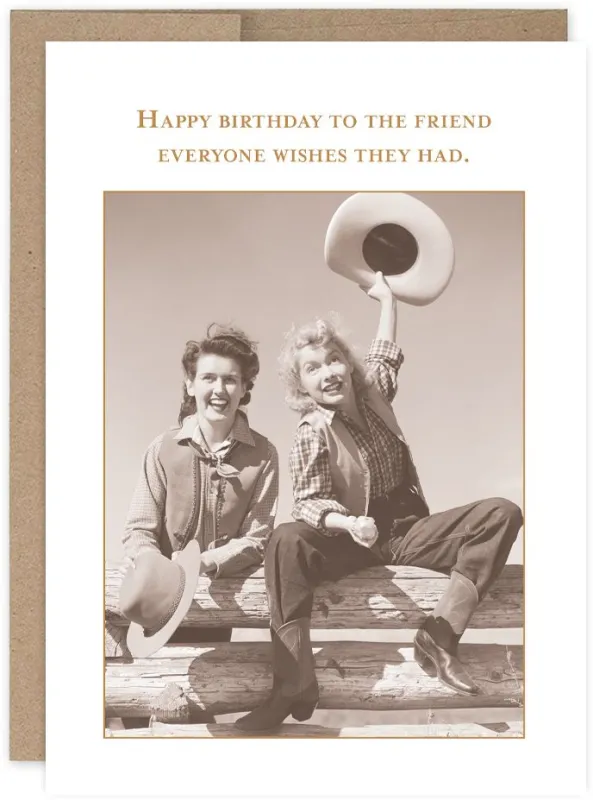 Wishes They Had Birthday Card sold by Paper Source