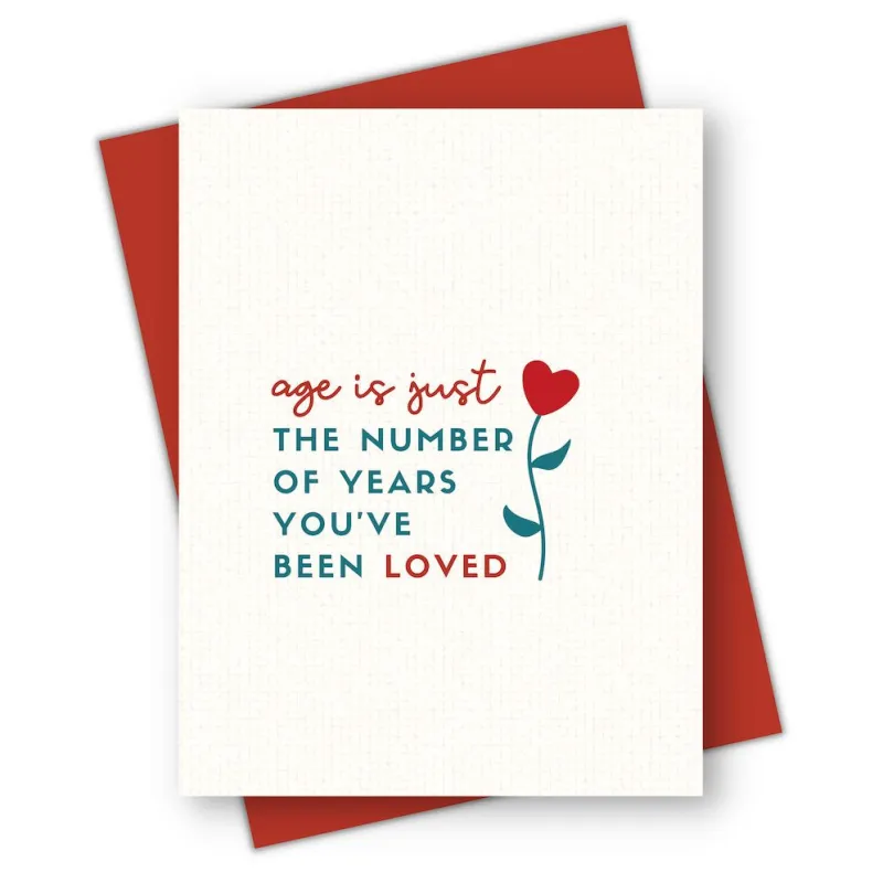 Years You've Been Loved Birthday Card sold by Paper Source