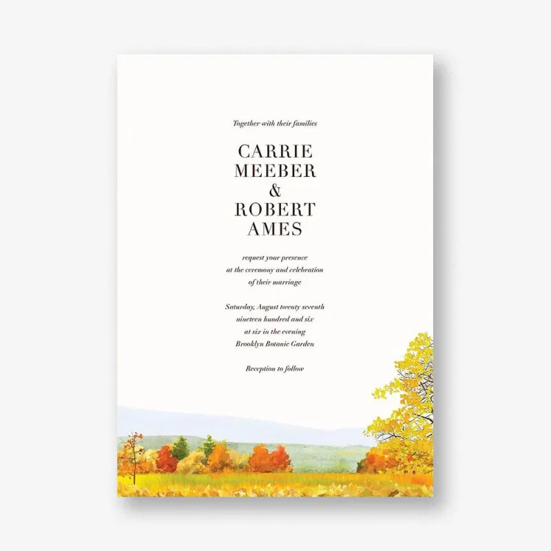 Buckhannon Wedding Invitation sold by Paper Source