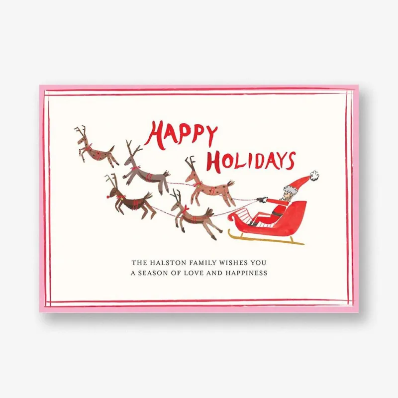 Holiday Pit Stop Card made by Paper Source