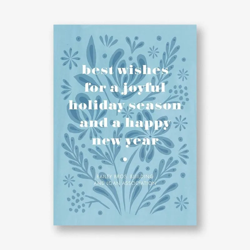 Winter Bouquet Holiday Card sold by Paper Source