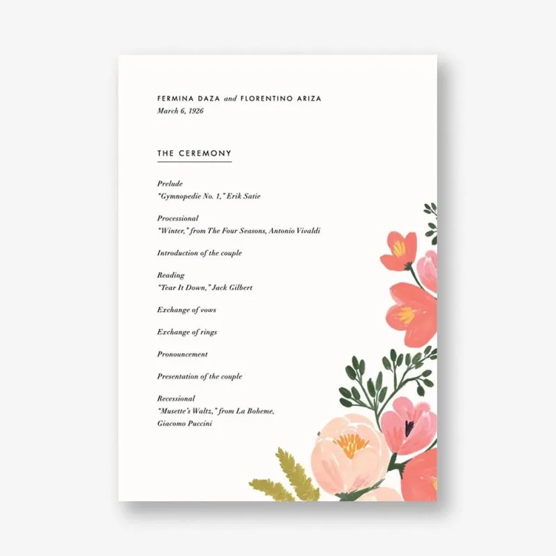 Pastel Petals Program made by Rifle Paper Co.