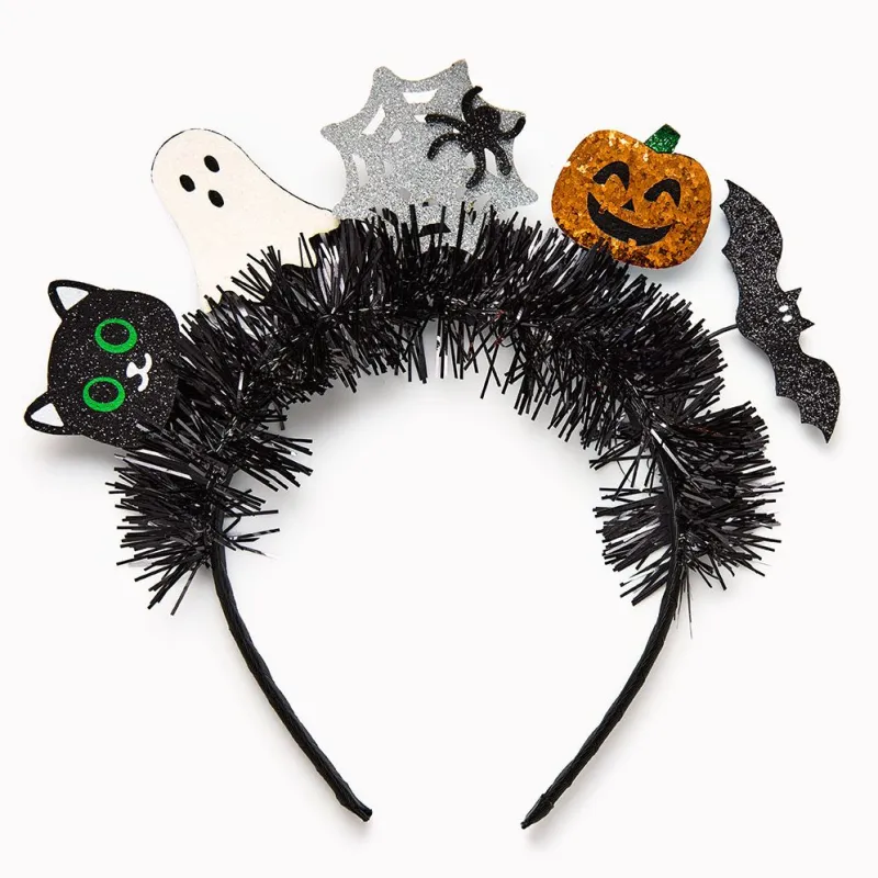 Halloween Tinsel Headband sold by Paper Source