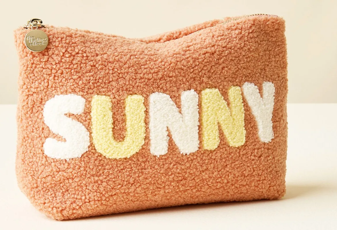 Sunny Teddy Pouch sold by Paper Source
