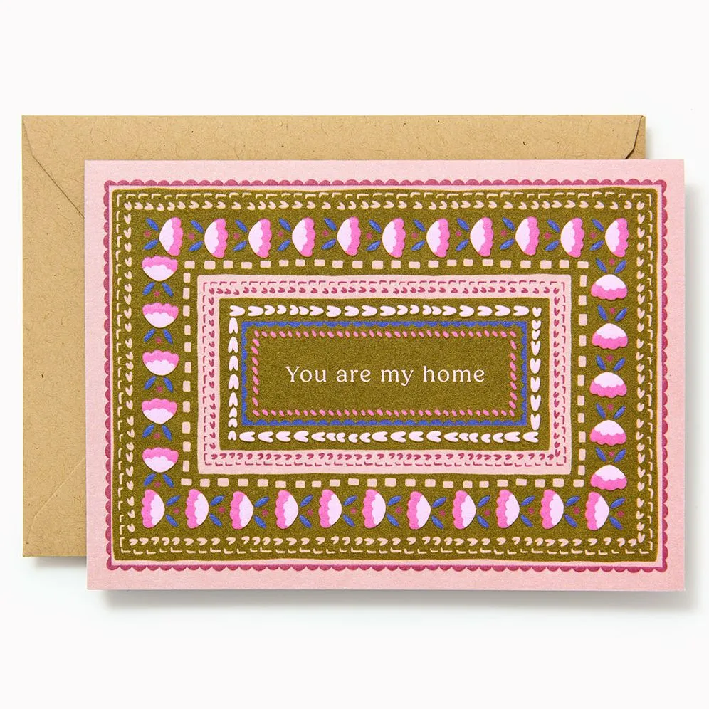 You Are My Home Love Card sold by Paper Source