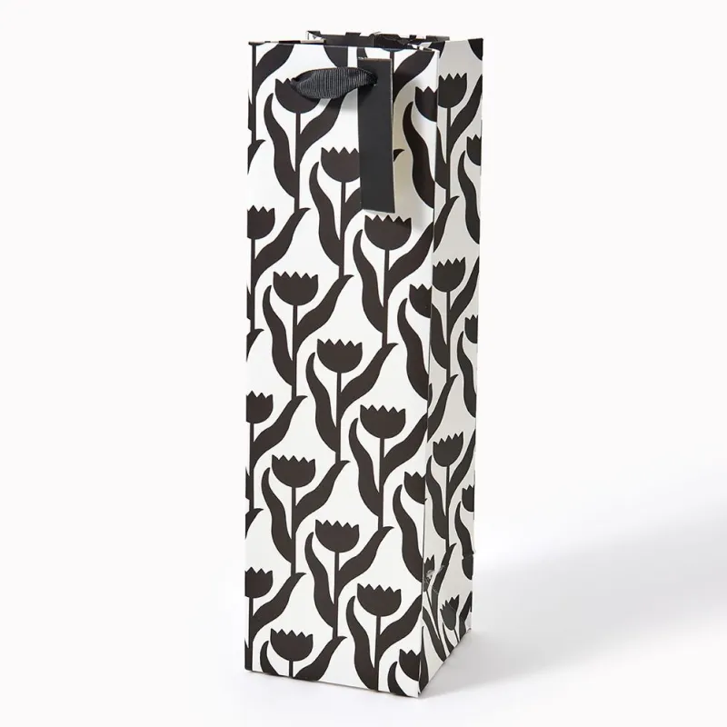 Wine Black and White Gift Bag sold by Paper Source