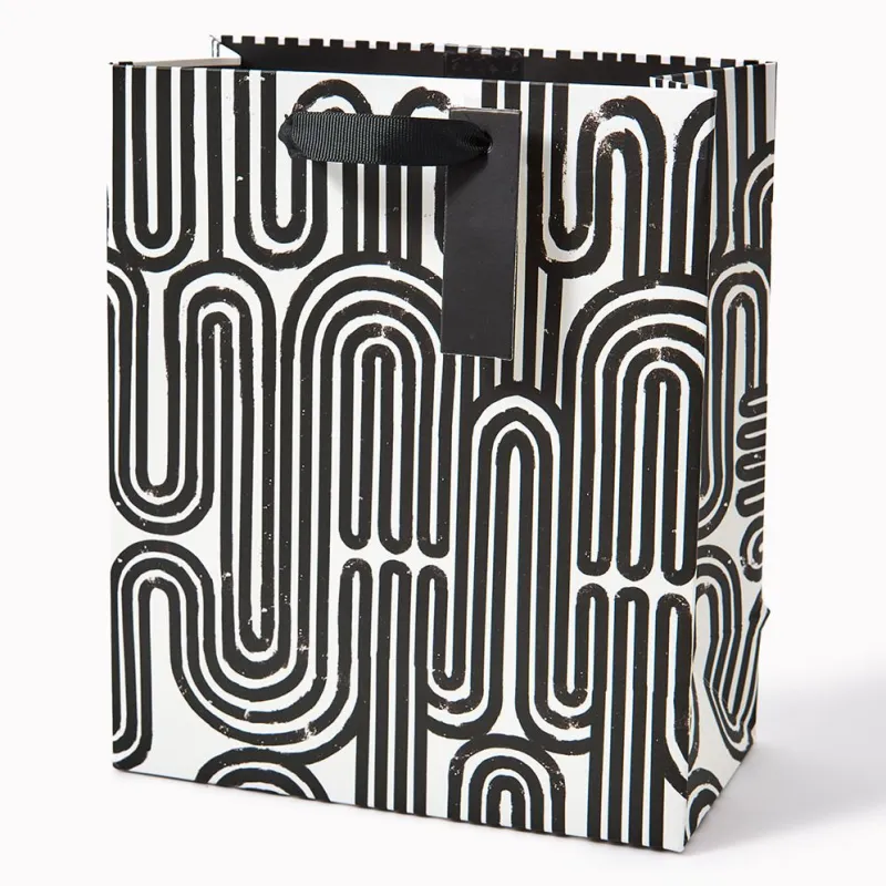 Medium Black and White Gift Bag sold by Paper Source