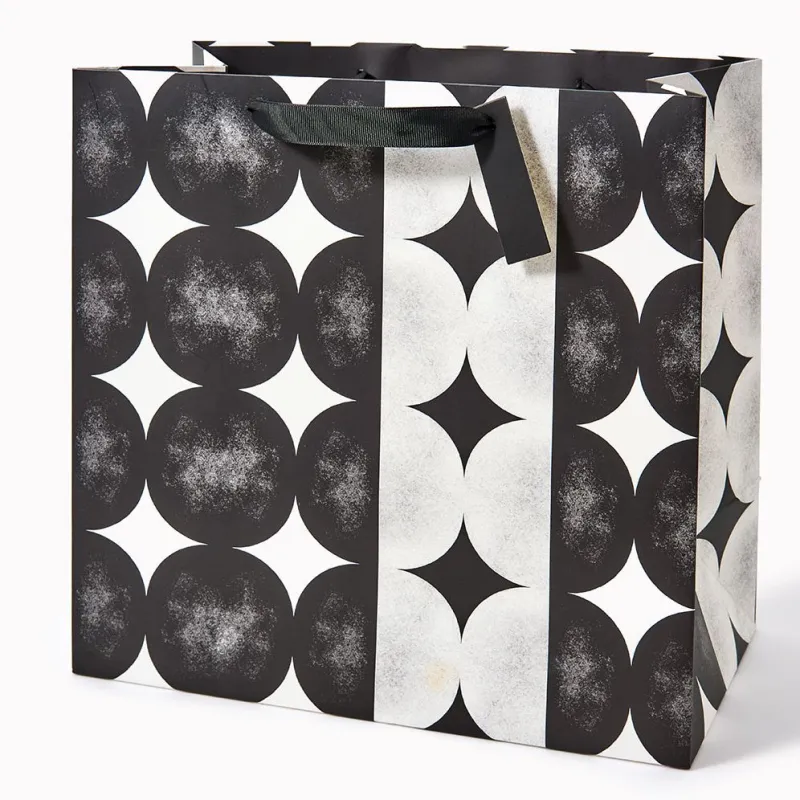 Large Black and White Gift Bag sold by Paper Source
