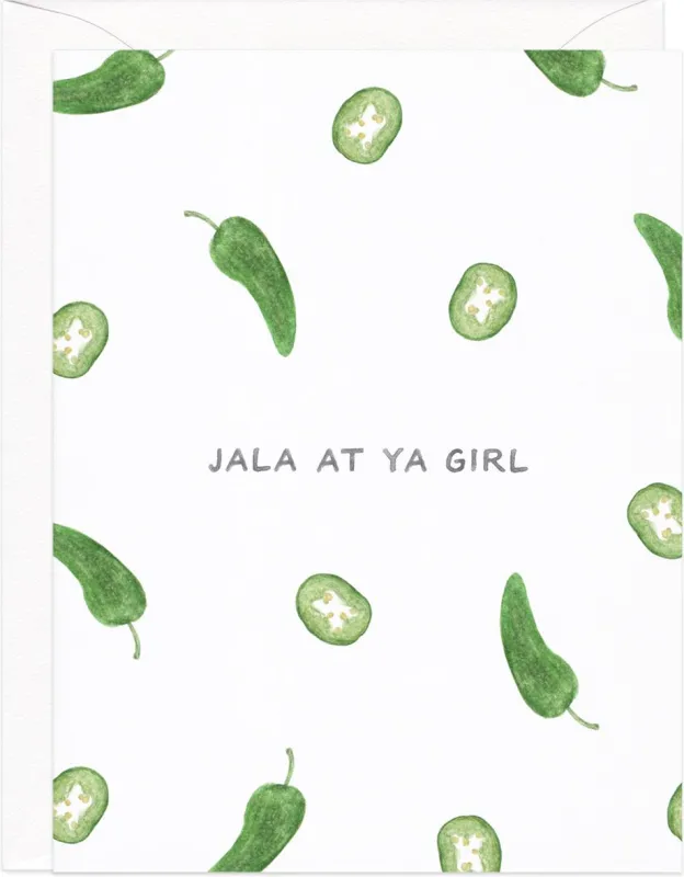 Jala At Ya Humor Card sold by Paper Source