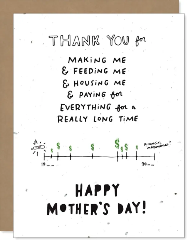 Mother's Day Greeting Card Thank You For Everything sold by Paper Source