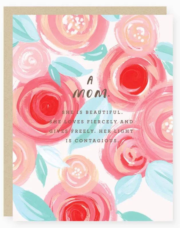 Mother's Day Greeting Card Mom Defined Floral made by Paper Source