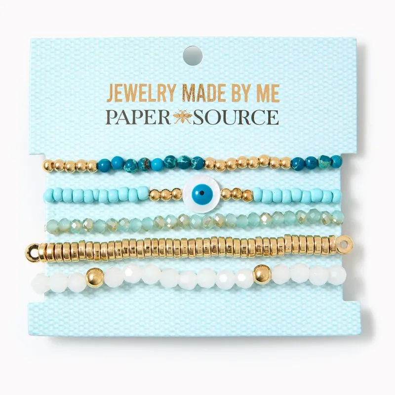 The Blue Bracelet Set sold by Paper Source
