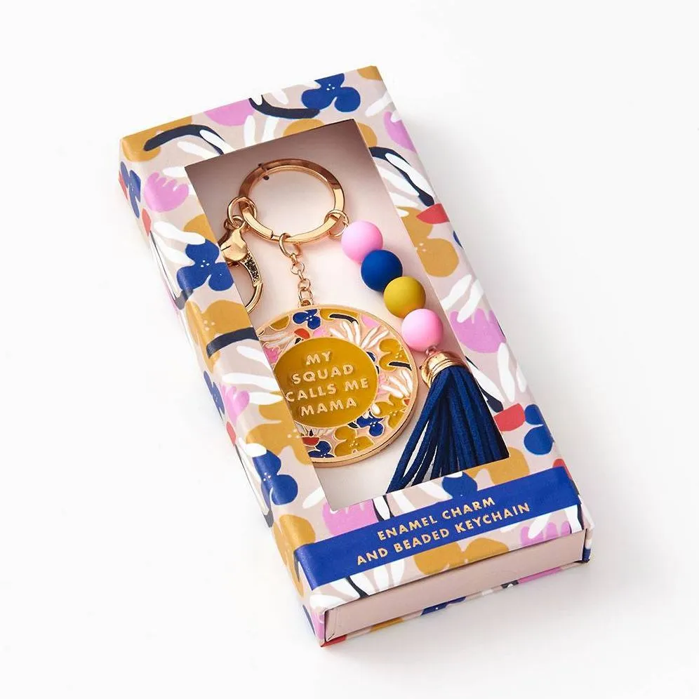 Boxed Mom Beaded Keychain sold by Paper Source product image thumbnail 3