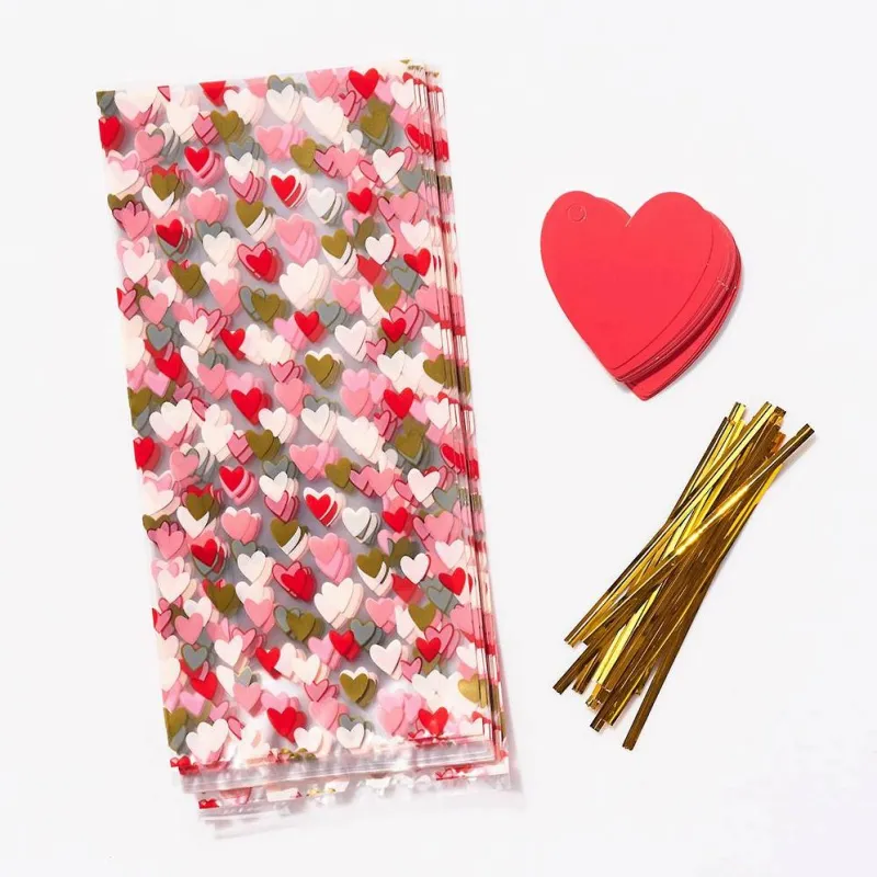 Heart Cellophane Bags made by Paper Source