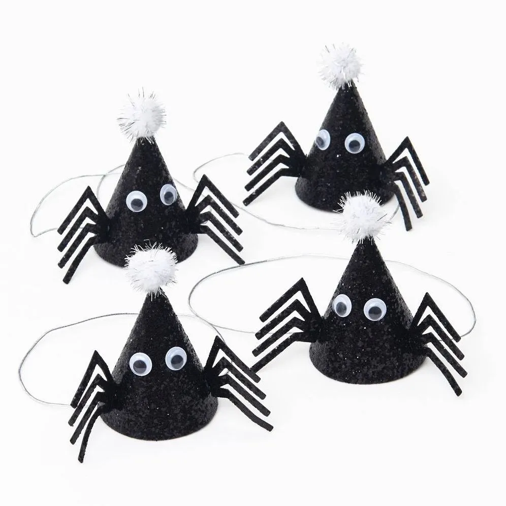 Glitter Spider Party Hats sold by Paper Source product image thumbnail 3