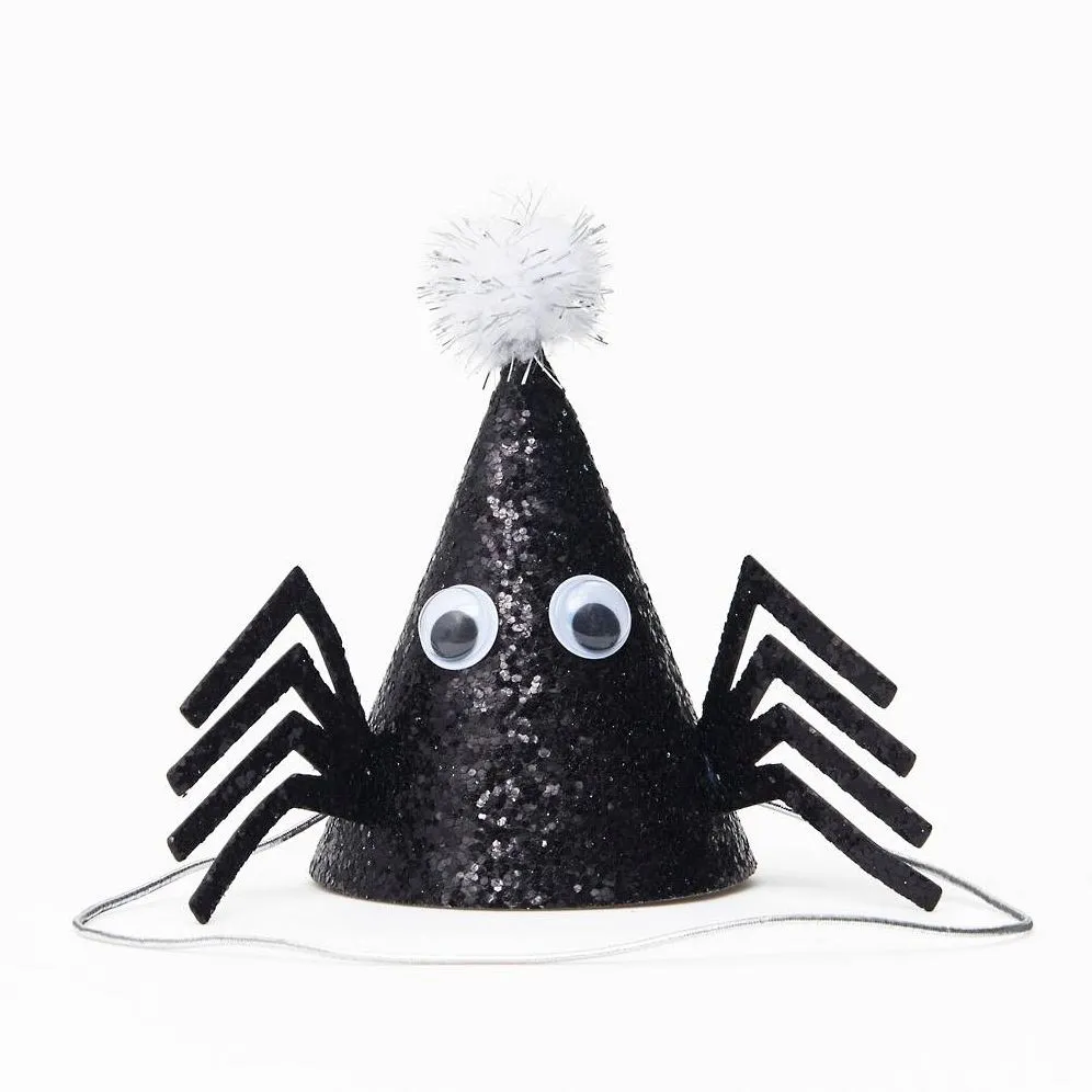 Glitter Spider Party Hats sold by Paper Source