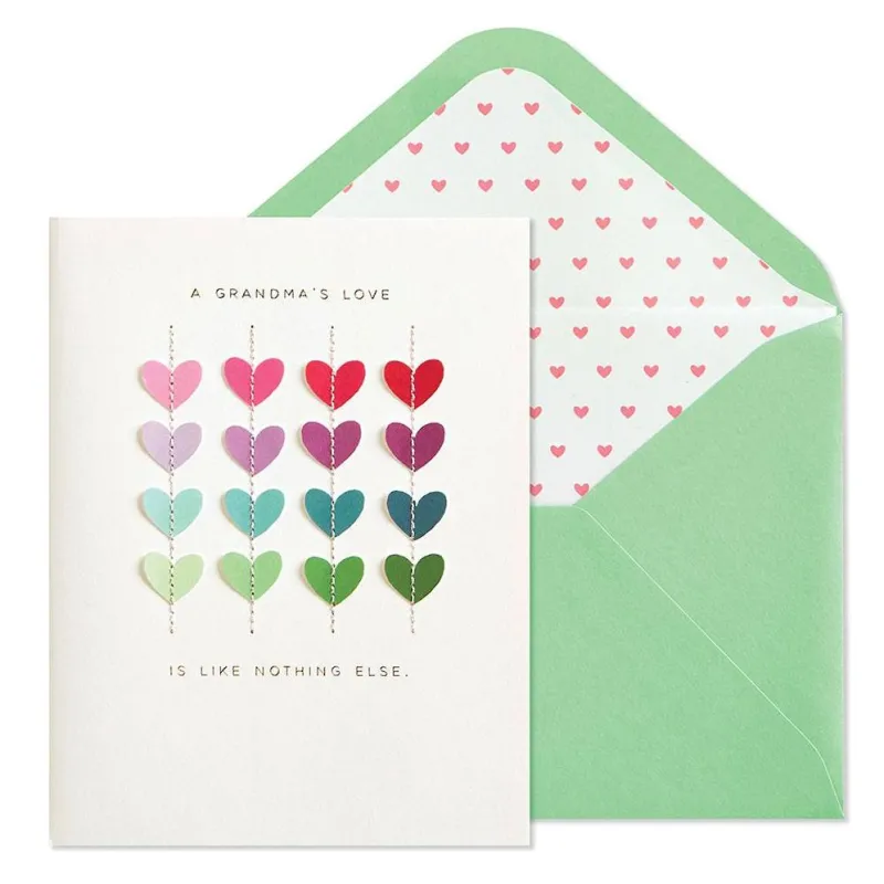 A Grandmas Love Birthday Card sold by Paper Source