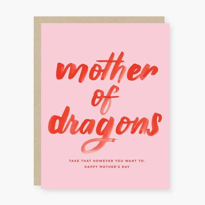 Mother of Dragons Mother's Day Card sold by Paper Source