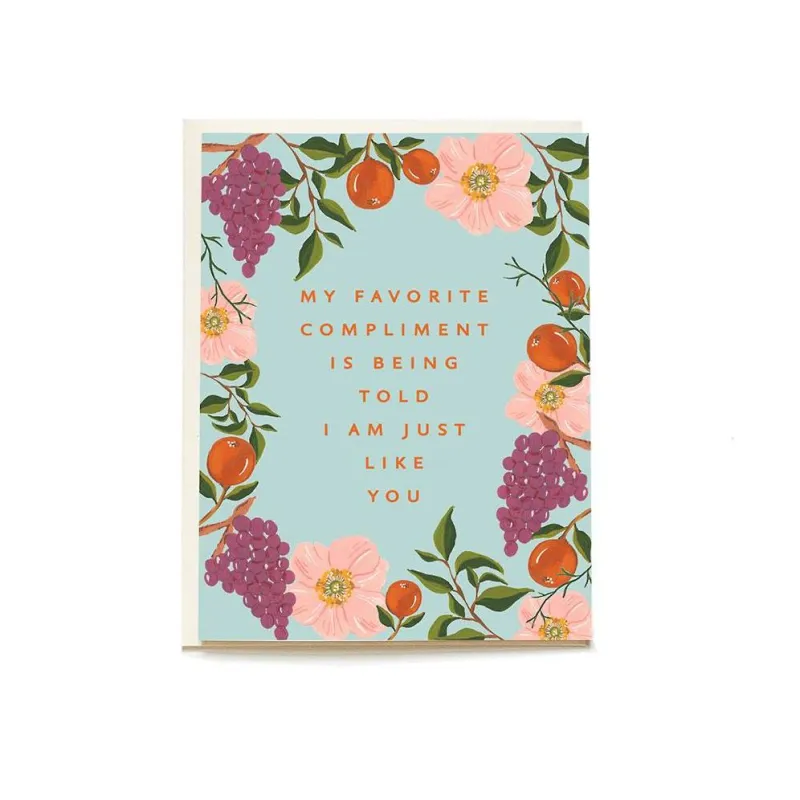 Fav Compliment Mother's Day Card made by Paper Source