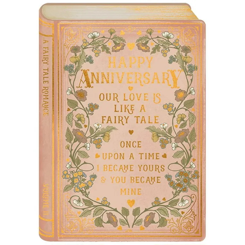 Fairytale Book Anniversary Card sold by Paper Source