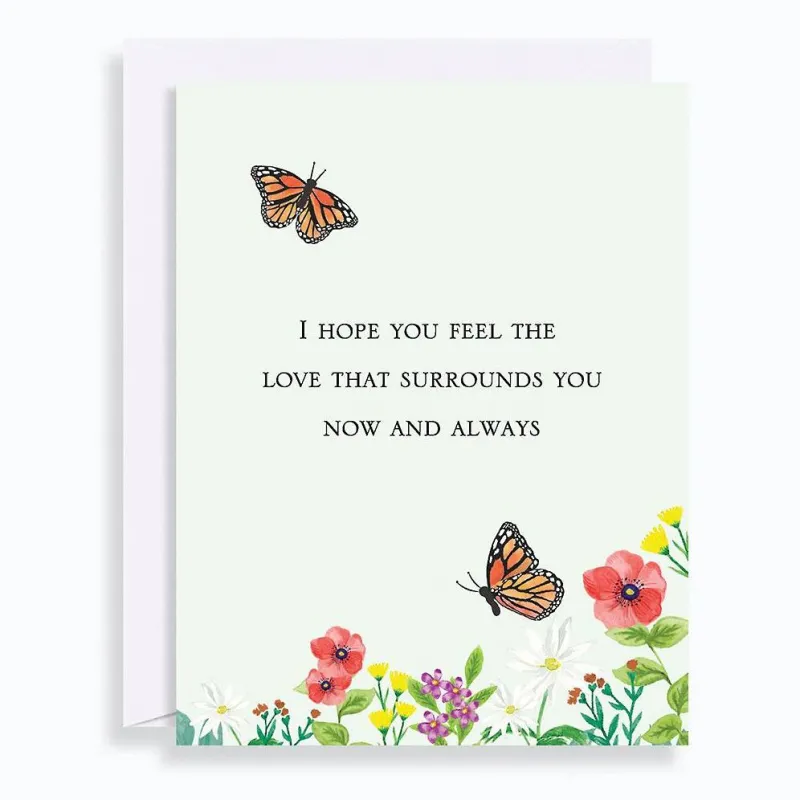Butterflies Sympathy Card sold by Paper Source