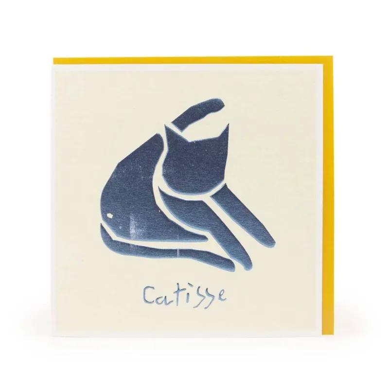 Catisse Greeting Card sold by Paper Source