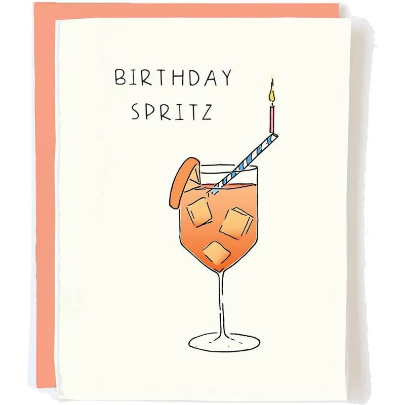 Spritz Birthday Card sold by Paper Source