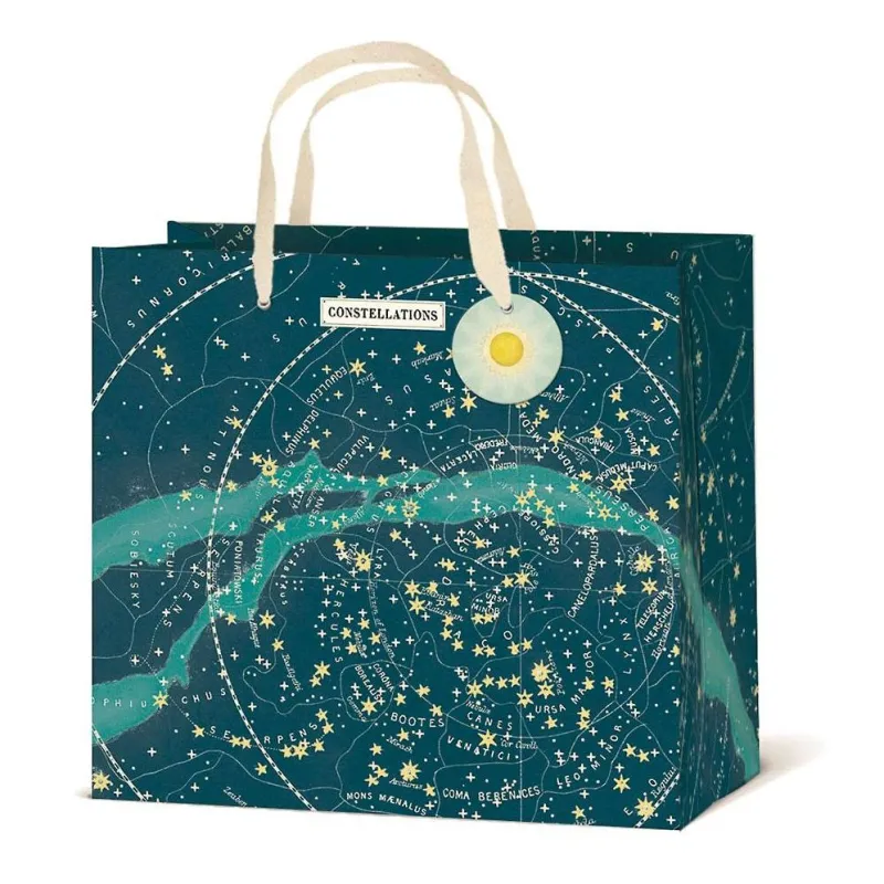 Cavallini & Co. Celestial Large Gift Bag sold by Paper Source