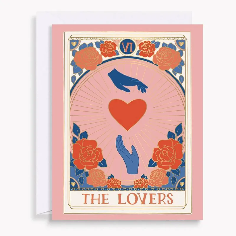 Lovers Tarot Love Card sold by Paper Source