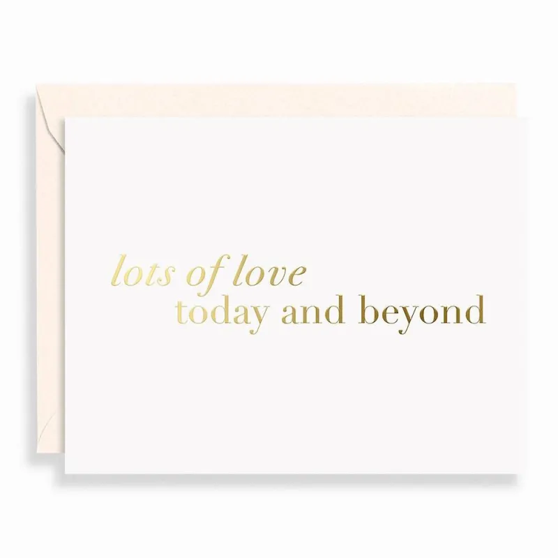 Lots Of Love Wedding Card sold by Paper Source