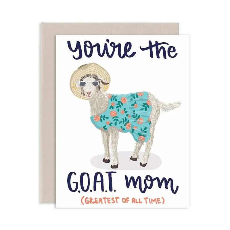 GOAT Mother's Day Card made by Paper Source