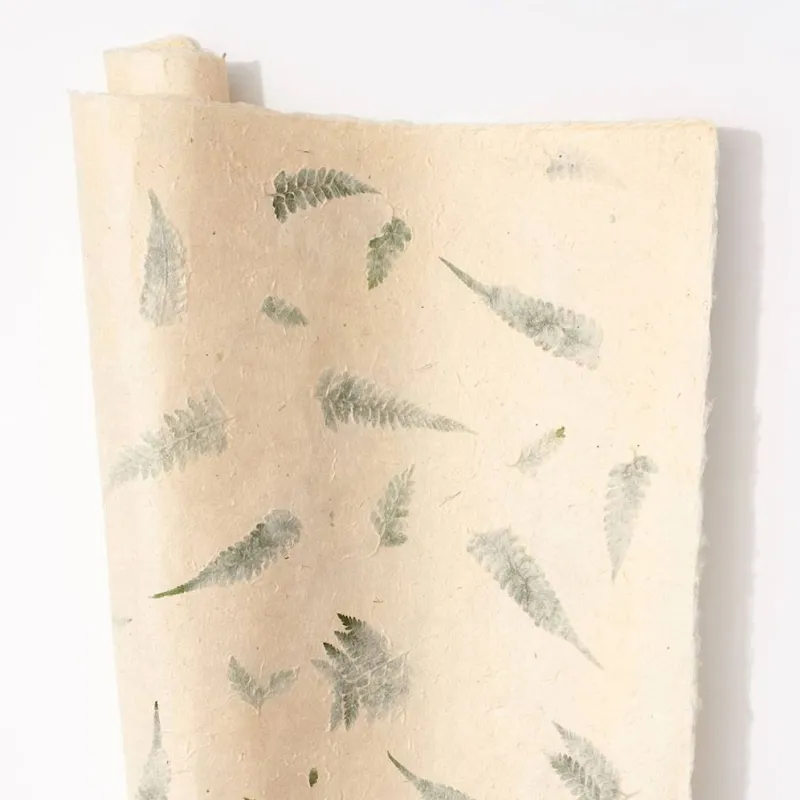 Pressed Greenery Handmade Paper sold by Paper Source